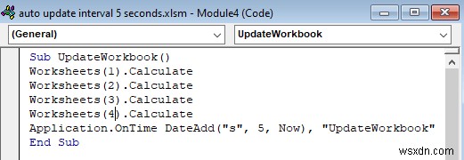 Excelで5秒間隔の自動更新を実現する方法|VBAを使った4つの実例