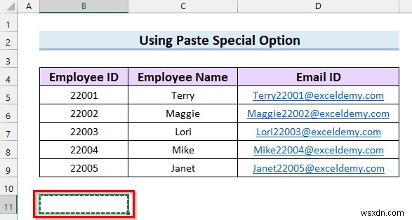 Excelでメールリンクを削除する7つの簡単な方法