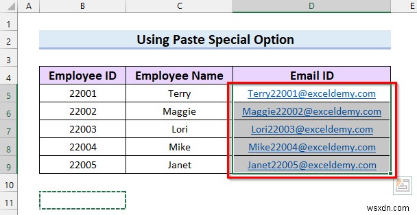 Excelでメールリンクを削除する7つの簡単な方法
