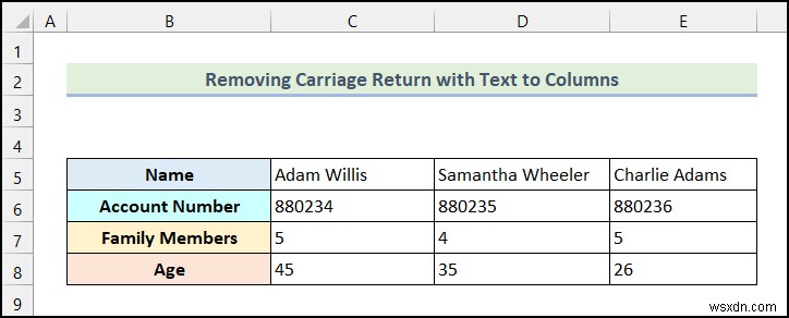 【Excel】区切り位置ウィザードで改行（キャリッジリターン）を区切り文字にしてデータを分割する方法
