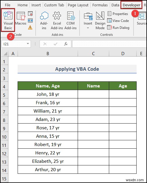 Excelで元データを上書きせずにテキストを列に分割する5つの方法