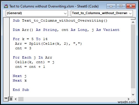 Excelで元データを上書きせずにテキストを列に分割する5つの方法