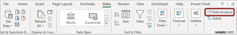 Excelでサンプルごとの行数を指定したANOVA（分散分析）を実行する2つの簡単な方法