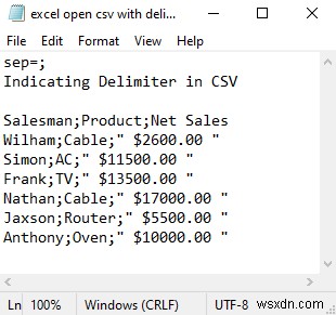 Excelで区切り記号(デリミタ)を指定してCSVファイルを開く6つの簡単な方法