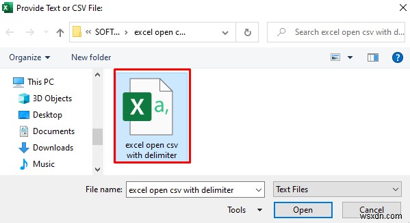 Excelで区切り記号(デリミタ)を指定してCSVファイルを開く6つの簡単な方法