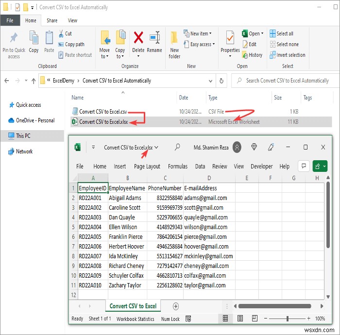 CSVをExcelに自動変換する方法|3ステップで簡単にできる手順を徹底解説