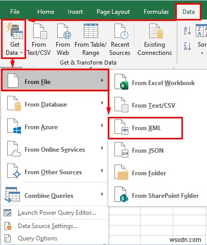 XMLファイルからExcelへデータを抽出する2つの簡単な方法