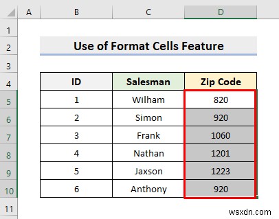 ExcelでCSVファイルの先頭ゼロを保持する4つの簡単な方法