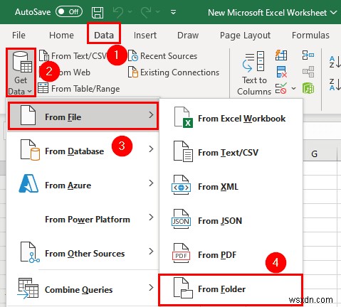 Excelで複数のCSVファイルを1つのワークブックにまとめる3つの簡単な方法