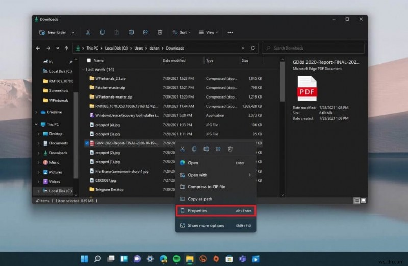 Windows 11でファイルやフォルダーを暗号化してパスワード保護する方法