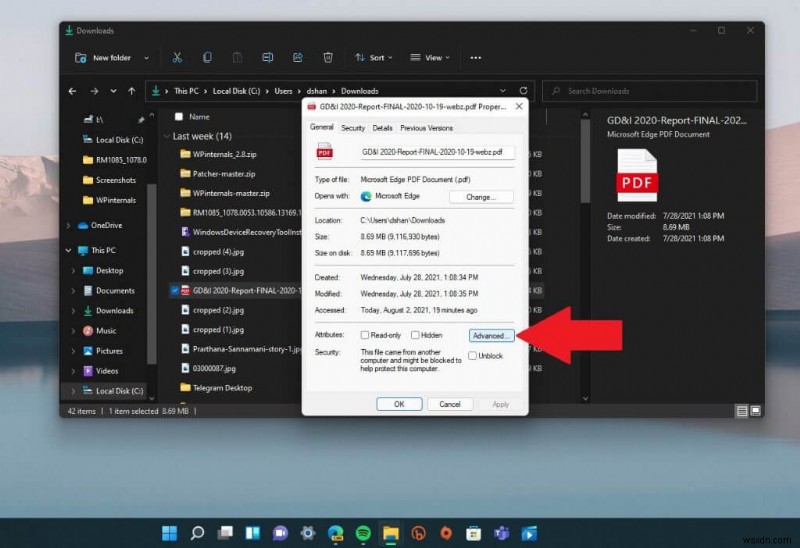 Windows 11でファイルやフォルダーを暗号化してパスワード保護する方法