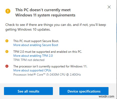 Microsoft、更新版「PC Health Check」アプリを全ユーザーに公開 ― Windows 11対応可否を具体的に診断可能に