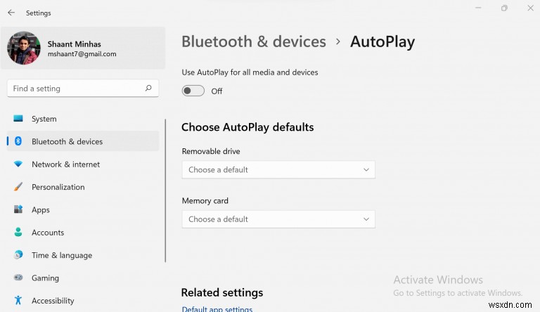 Windows 10 / Windows 11 で自動再生(AutoPlay)を無効にする方法