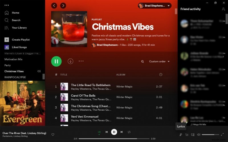 SpotifyのWindows版・Xbox版アプリに歌詞表示機能が登場。無料ユーザーもプレミアム会員も全地域で利用可能