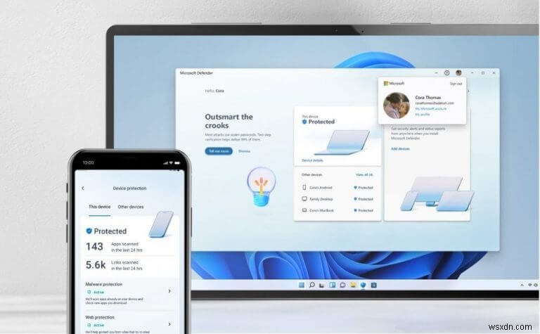 【リーク】Windows 11・Android向け新型「Microsoft Defender」アプリの姿が初公開