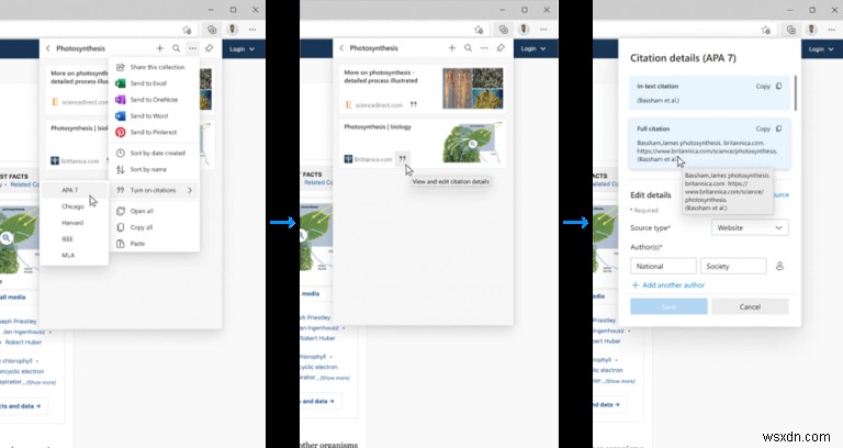 Microsoft Edge 97がStableチャンネルに登場——新しい「引用」機能やセキュリティ強化を搭載
