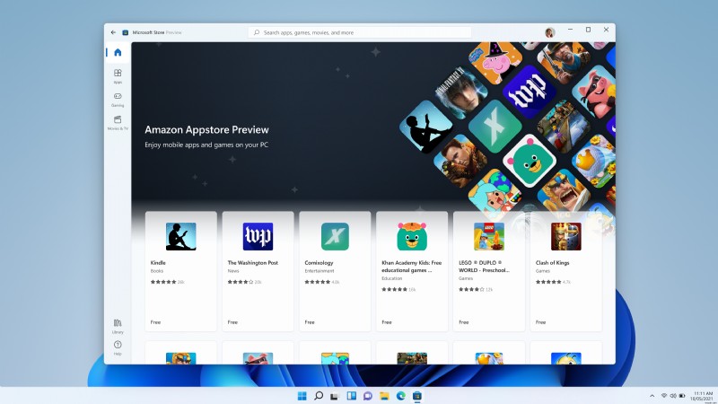 Windows 11、来月からAndroidアプリとタスクバーの新機能を順次提供へ