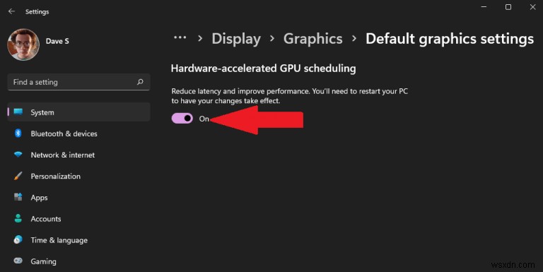 Windows 11で「ハードウェア アクセラレーションによる GPU スケジューリング」を有効にしてゲームや動画のパフォーマンスを向上させる方法