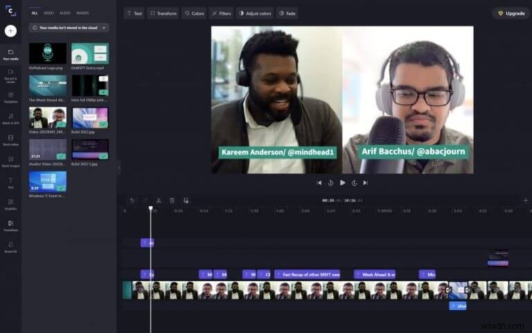 Clipchampの無料版でポッドキャストを編集してみた——意外と悪くなかった話
