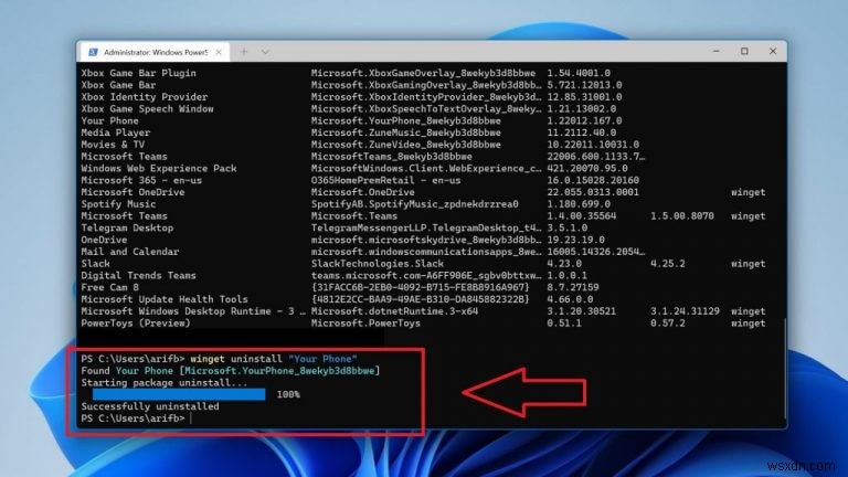 Windows 11でシステムアプリを完全にアンインストール・削除する方法