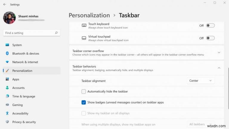Windows 11のタスクバーをカスタマイズする4つの方法
