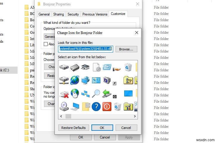Windows 10 / Windows 11でアイコンをカスタマイズする方法