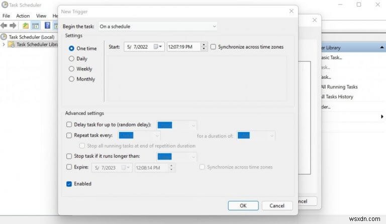 Windowsを指定時刻に自動的に起動させるスケジュール設定のやり方