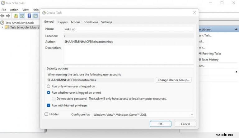 Windowsを指定時刻に自動的に起動させるスケジュール設定のやり方