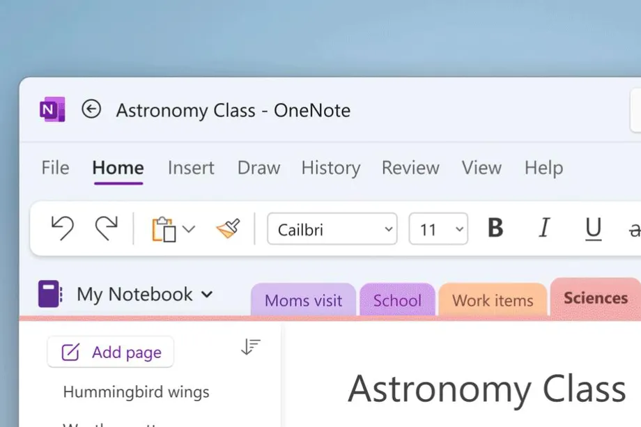 Microsoft、Windows 11風デザインに刷新した統合OneNoteアプリをOffice Insiders向けに先行公開