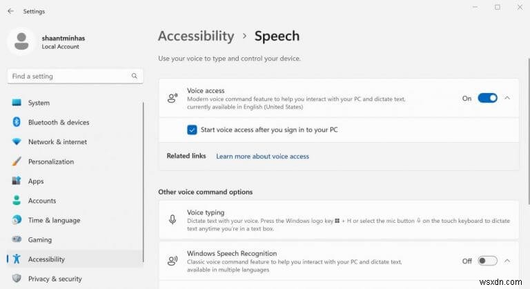Windows 11で音声アクセス（Voice Access）を有効にする方法を徹底解説