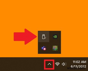 Windows 11のシステムトレイをスッキリ整理!「ハードウェアの安全な取り外し」アイコンを無効化する方法