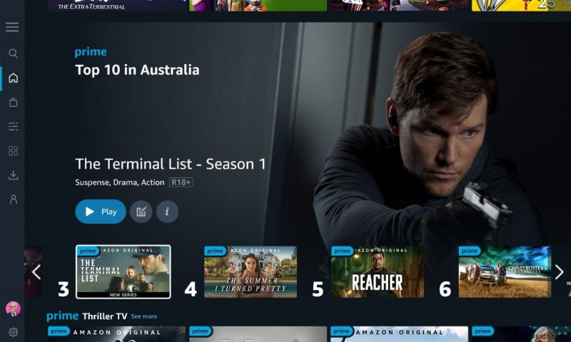Xbox・Windows版Amazon Prime Videoアプリが刷新された新デザインでアップデート