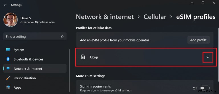 Windows 11で無料のeSIMプロファイルを簡単に入手する方法