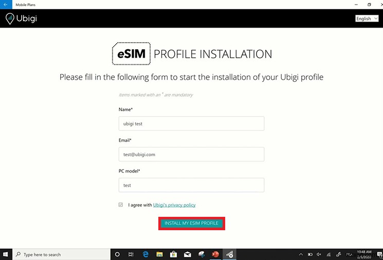 Windows 11で無料のeSIMプロファイルを簡単に入手する方法