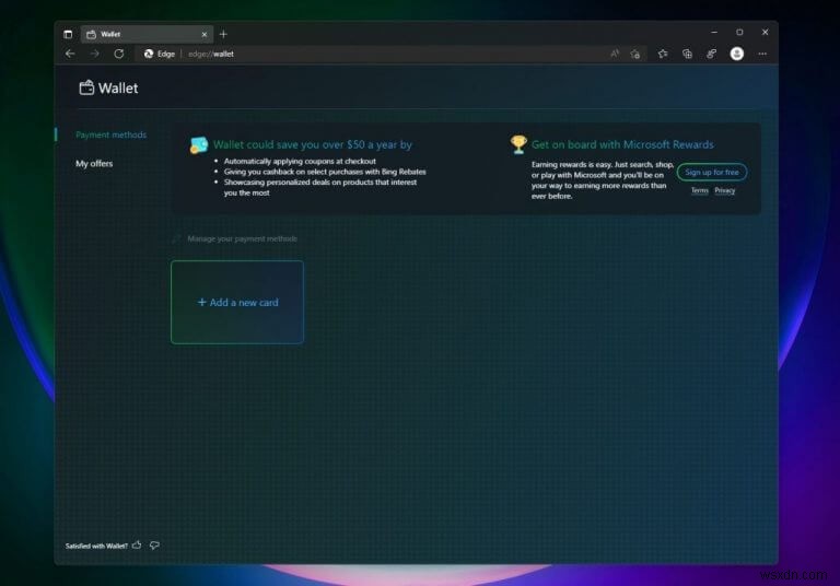Microsoft Edgeの新機能「ウォレット」でデジタル資産をもっと便利に管理しよう