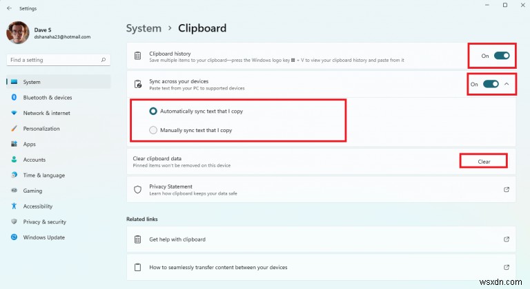 Windows 11でクリップボードの履歴を有効化・表示する方法|作業効率をアップ