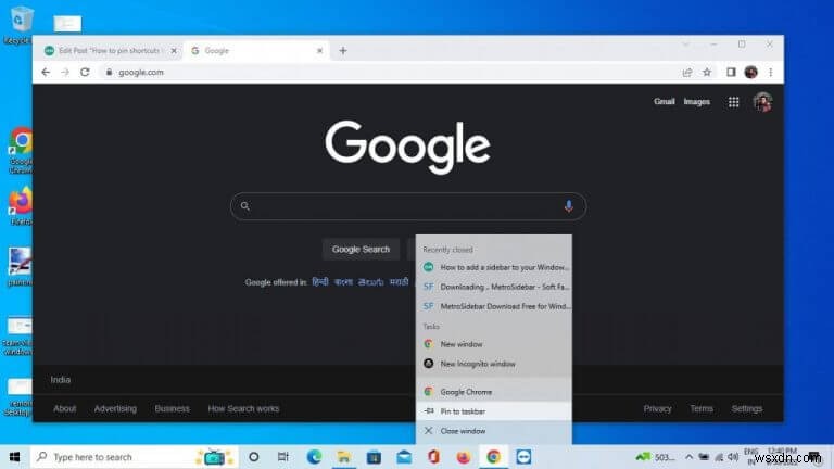 Windowsのタスクバーにショートカットをピン留めする5つの方法