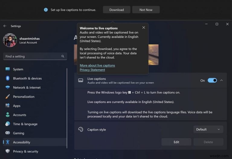 Windows 11のライブ キャプションとは?使い方とカスタマイズ方法を徹底解説