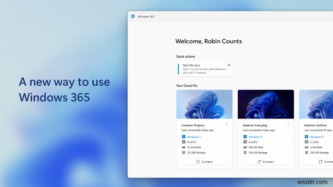 Windows 365 アプリが登場 ― Windows 11 の Microsoft Store でパブリックプレビュー公開