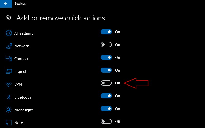 Windows 10のアクションセンターでクイックアクションをカスタマイズする方法