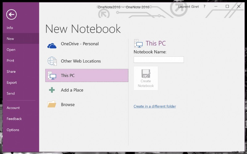 OneNote 2016のローカルノートブックをOneDriveへ移行する方法を徹底解説