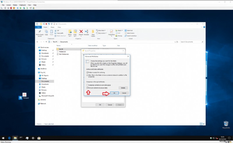 Windows 10でファイルやフォルダをパスワード(暗号化)で保護する方法