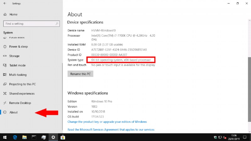 Windows 10 が 32 ビットか 64 ビットかを確認する方法と、64 ビット化すべき理由