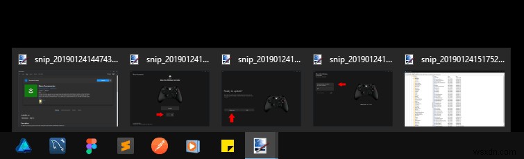 Windows 10でタスクバーボタンをクリックした際に、最後にアクティブだったウィンドウを常に開くようにする方法