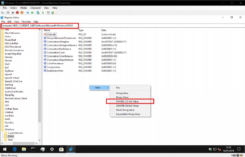 アクセントカラーを変更せずにWindows 10でダークなタイトルバーを表示する方法