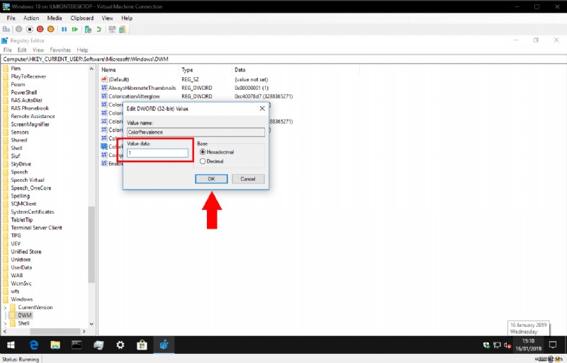 アクセントカラーを変更せずにWindows 10でダークなタイトルバーを表示する方法