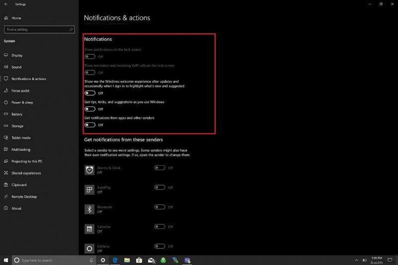 作業に集中!Windows 10の通知を一時停止・完全オフにする2つの方法