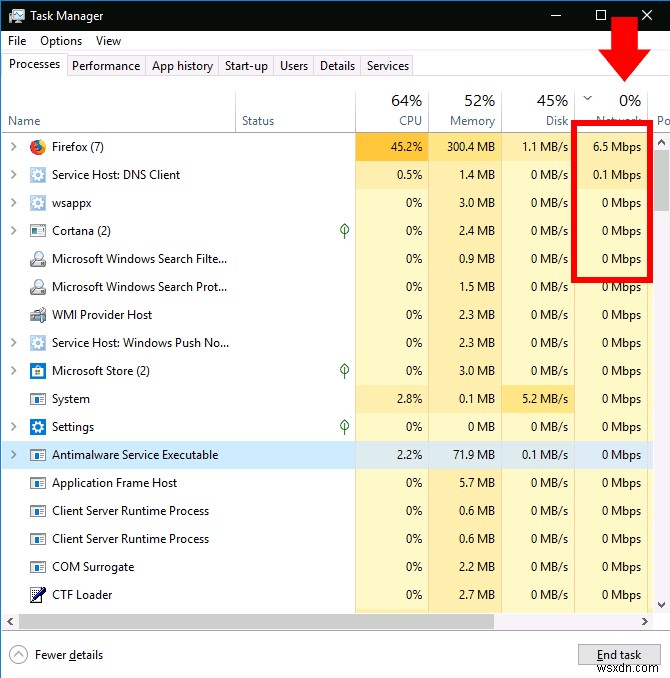 Windows 10でネットワーク帯域を消費しているアプリを特定・確認する方法