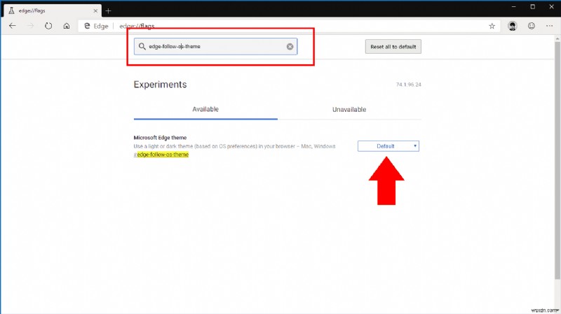 Microsoft Edge Insiderビルドでダークテーマを有効にする方法