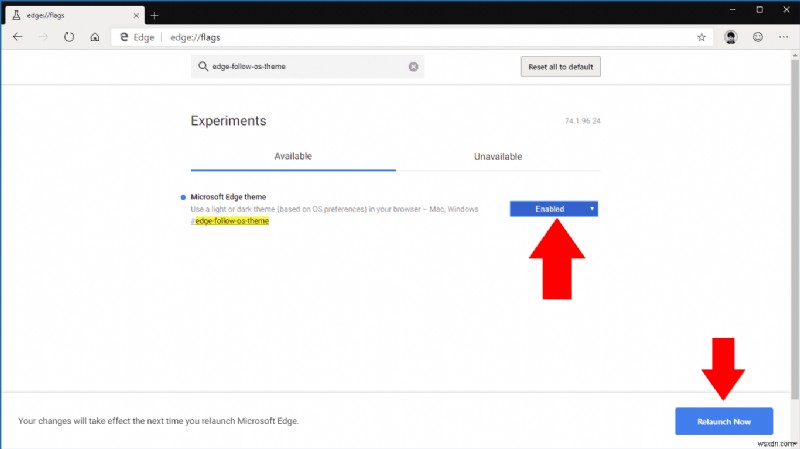 Microsoft Edge Insiderビルドでダークテーマを有効にする方法